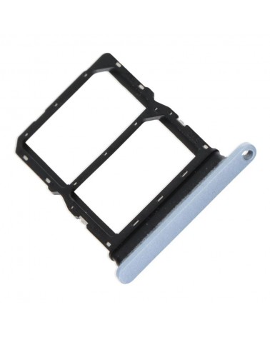 Soporte Tarjeta Sim para Huawei Honor X7a RKY-LX2 - Plata