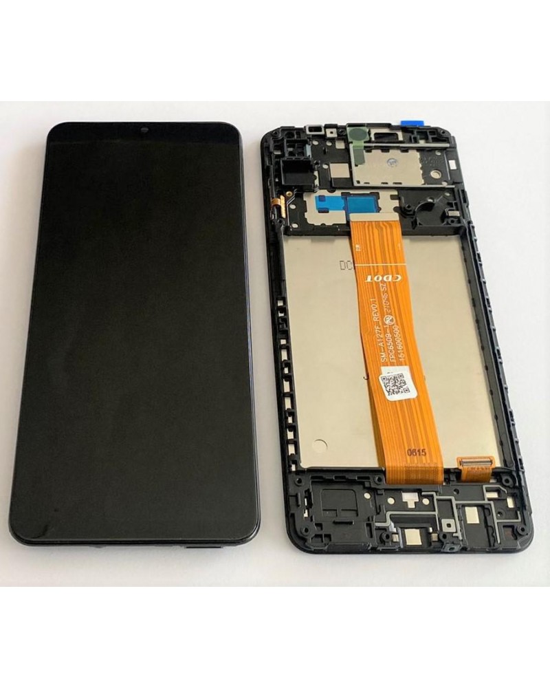 LCD and Touch screen with frame for Samsung Galaxy A12s A127 A127F