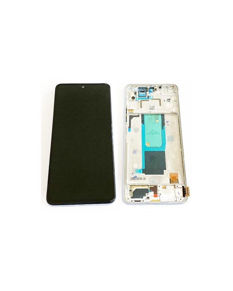 LCD and Touch screen with silver frame for Xiaomi Redmi Note 11 Pro Plus 5G