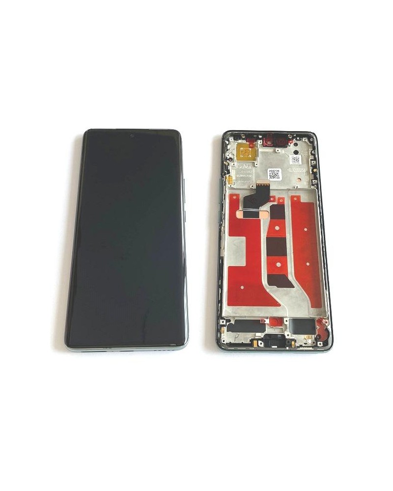 LCD and Touch Screen with Green Frame for Huawei Nova 9 NAM-AL00 NAM-LX9