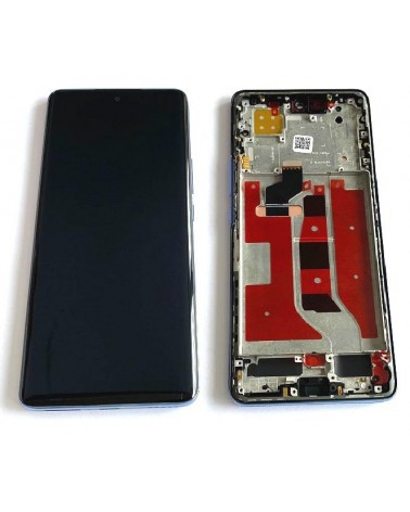 LCD and Touch Screen with Blue Frame for Huawei Nova 9 NAM-AL00 NAM-LX9