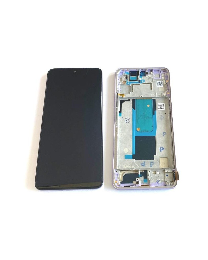 LCD and Touch Screen with Lila Frame for Xiaomi Redmi Note 11 Pro Plus 5G 21091116UG 21091116UC TFT Quality