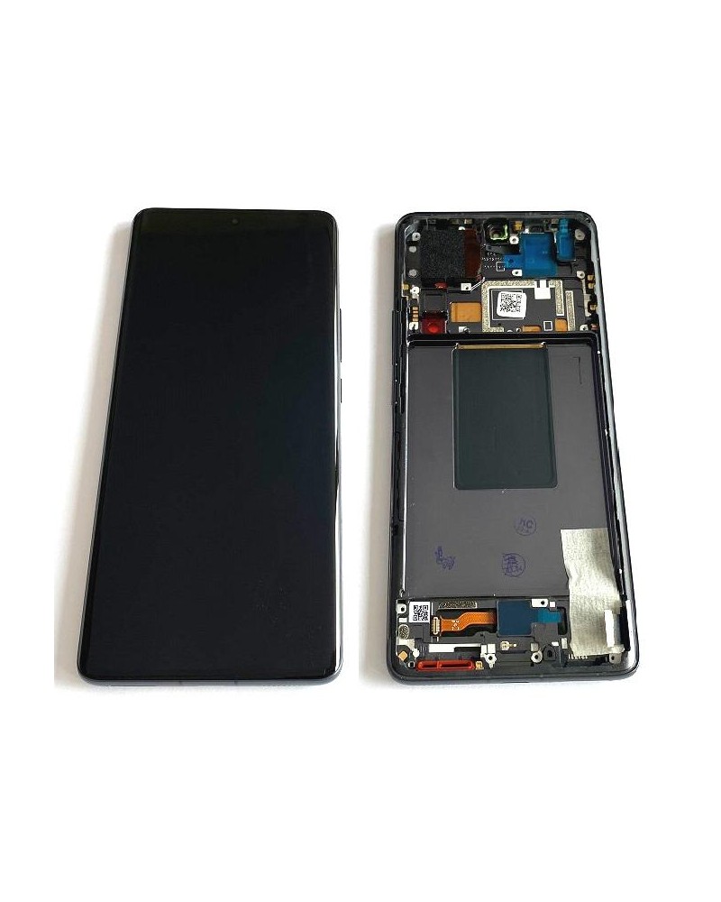 Pantalla LCD y Tactil con Marco Negro para Xiaomi Mi 12 Pro 