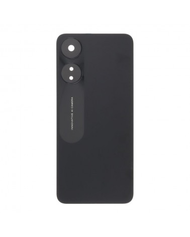 Tapa Trasera de Bateria y Lente de Camara para Oppo A78 5G CPH2483 - Negra