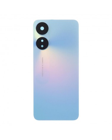 Tapa Trasera de Bateria y Lente de Camara para Oppo A78 5G CPH2483 - Azul