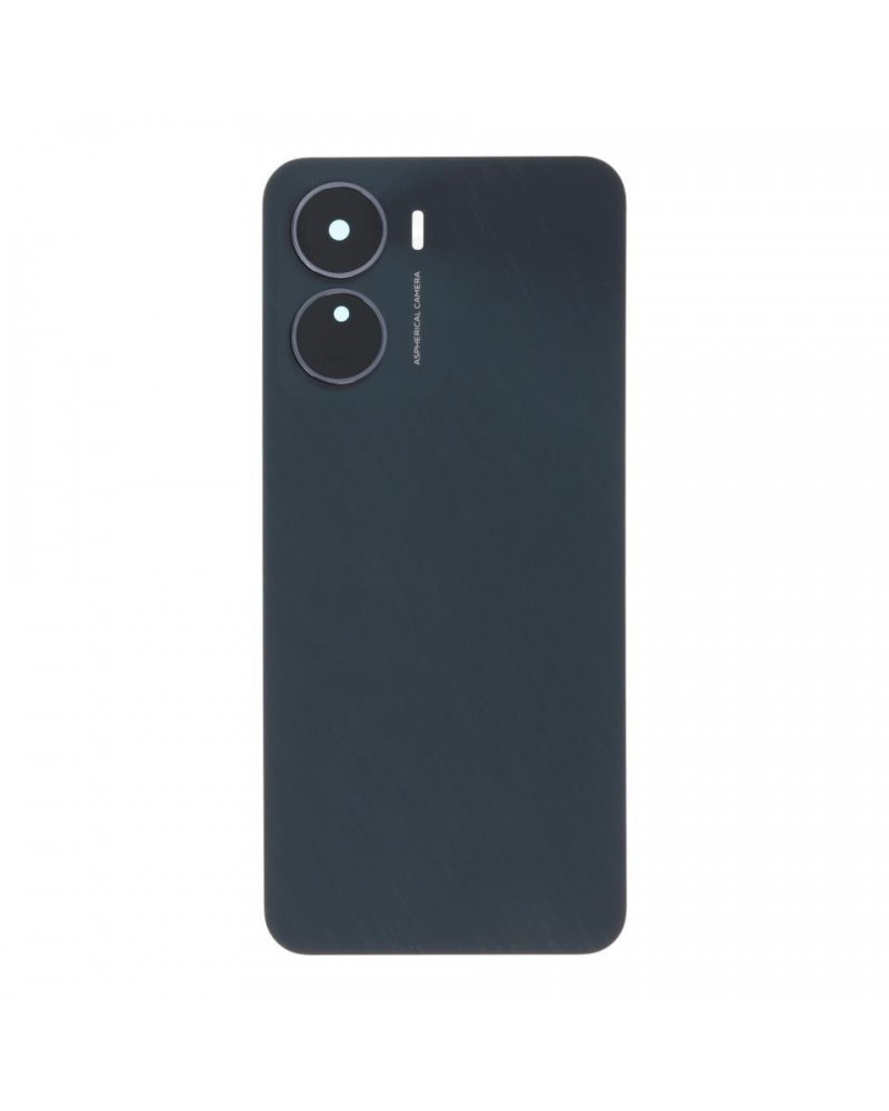 Rear Battery and Camera Lens Cover for Vivo Y16 V2204 - Black