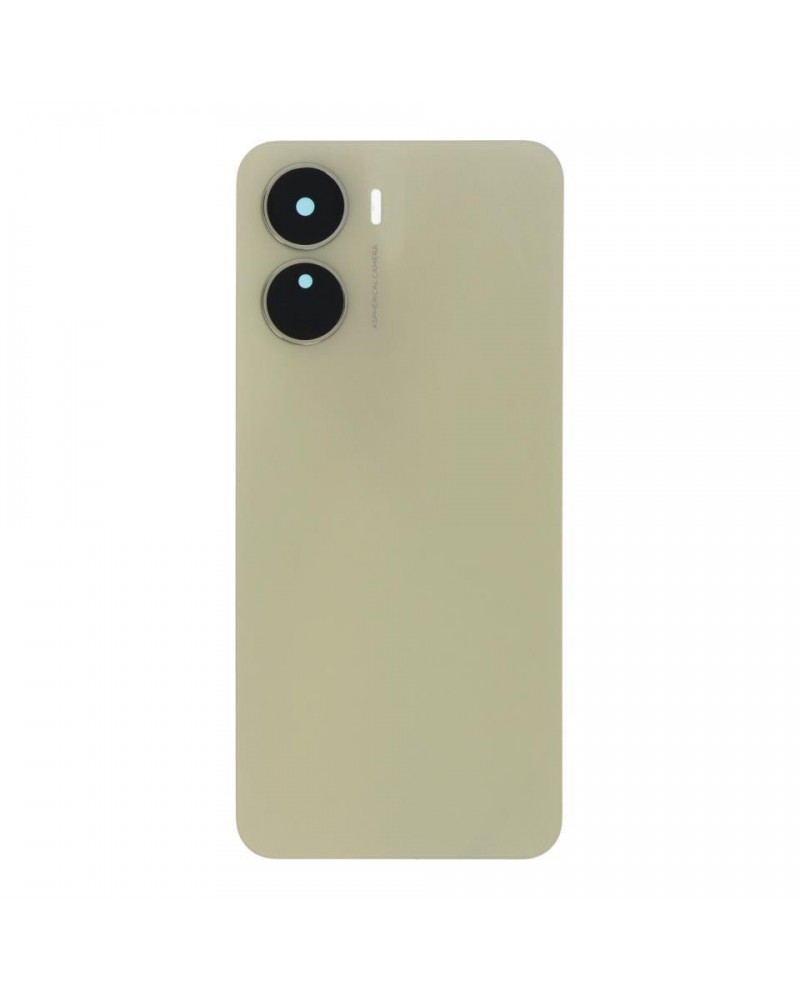 Rear Battery Cover and Camera Lens for Vivo Y16 V2204 - Gold