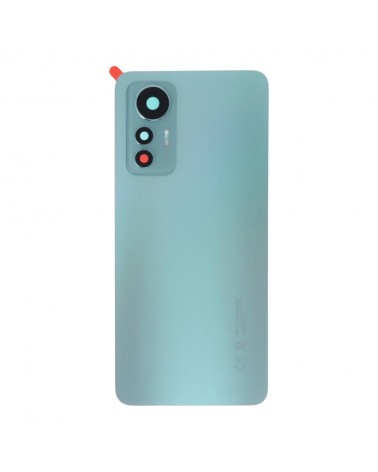 Tapa Trasera de Bateria y Lente de Camara para Xiaomi Mi 12 Lite 2203129G - Verde