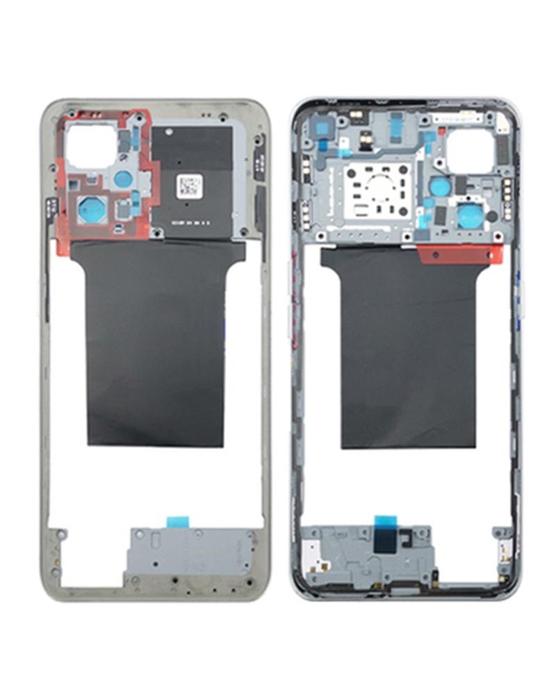 Central Frame for Realme GT Neo 3T RMX3372 - Silver