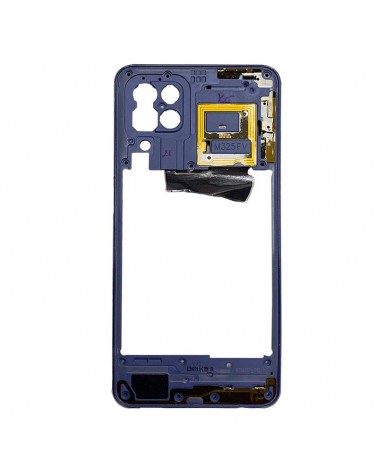 Marco Central para Samsung Galaxy M32 M325 M325F - Azul