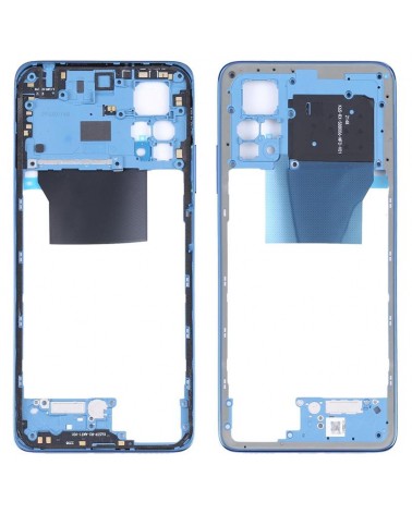 Marco Central para Xiaomi Redmi Note 11 Pro 4G 2201116TG - Azul