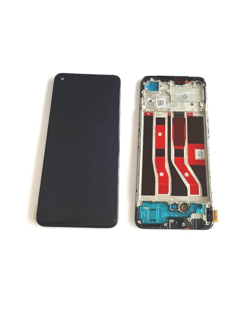 Pantalla LCD y Tactil con Marco para Oppo A74 4G CPH2219   Calidad Oled  