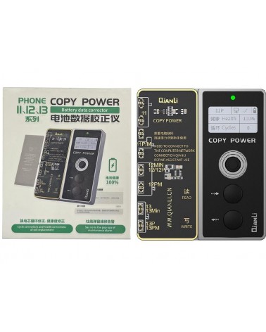 QIANLI Programador de Reparacion de Bateria Copy Power para Iphone 11 series  Iphone 12 series  Iphone 13 series