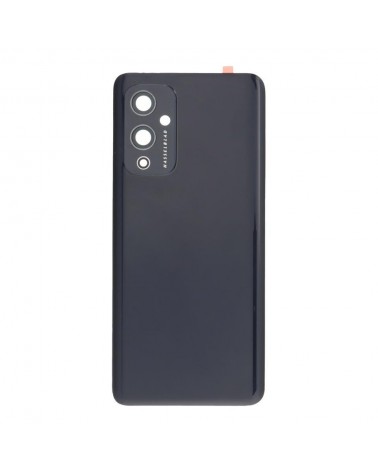 Rear Battery Cover and Camera Lens for Oneplus 9 LE2115 LE2113 LE2113 LE2111 - Black