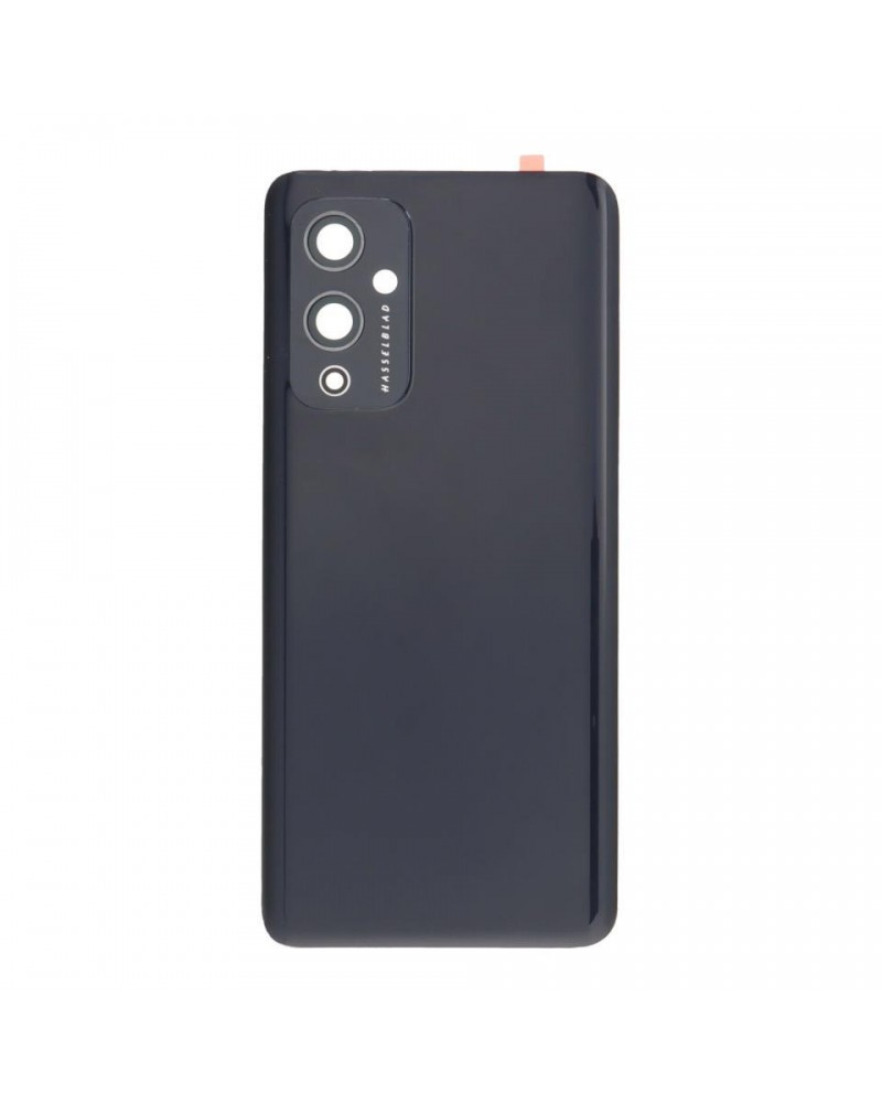 Rear Battery Cover and Camera Lens for Oneplus 9 LE2115 LE2113 LE2113 LE2111 - Black