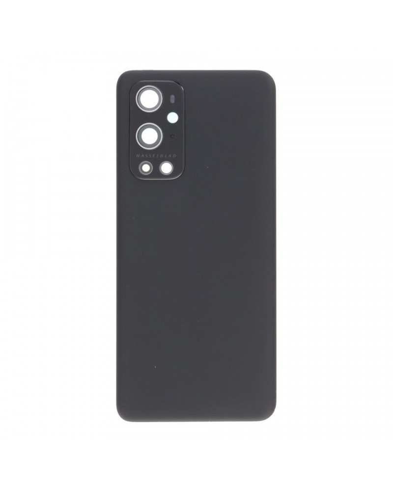 Rear Battery and Camera Lens Cover for Oneplus 9 Pro LE2121 LE2125 LE2123 LE2120 - Black