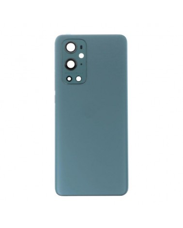 Rear Battery Cover and Camera Lens for Oneplus 9 Pro LE2121 LE2121 LE2125 LE2123 LE2120 - Green