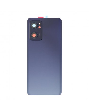 Rear Battery and Camera Lens Cover for Oppo Reno 7 5G CPH2371 - Black