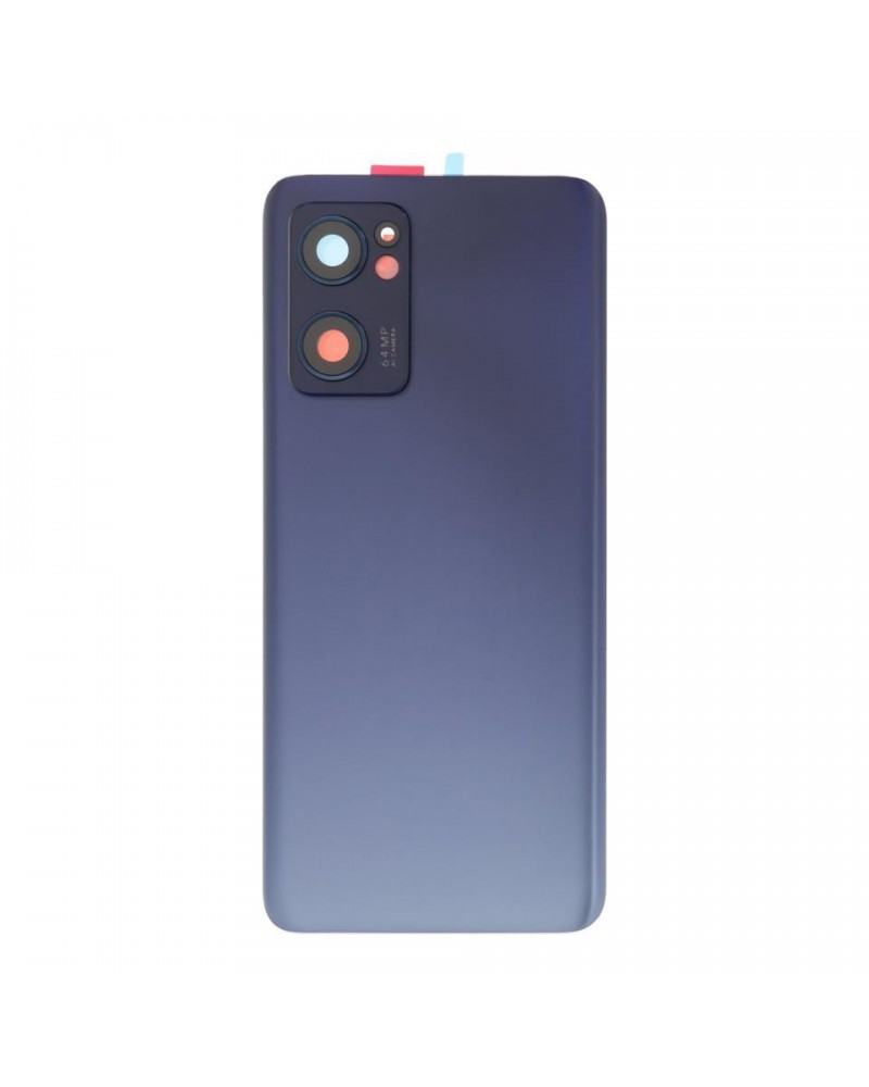 Rear Battery and Camera Lens Cover for Oppo Reno 7 5G CPH2371 - Black