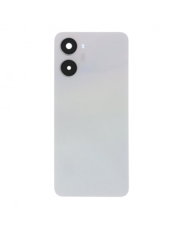 Cobertura da bateria traseira e da lente da câmara para Realme 10 4G RMX3630 - Branco