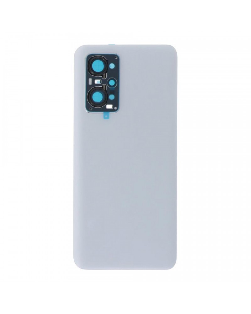 Tapa Trasera de Bateria y Embellecedor de Camara para Realme GT Neo 3T RMX3372 - Blanca