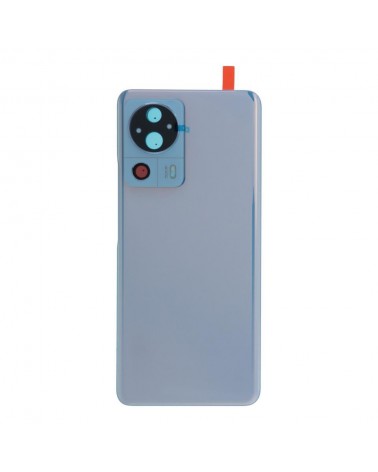 Tapa Trasera de Bateria y Lente de Camara para Xiaomi Mi 13 Lite 2210129SG - Azul