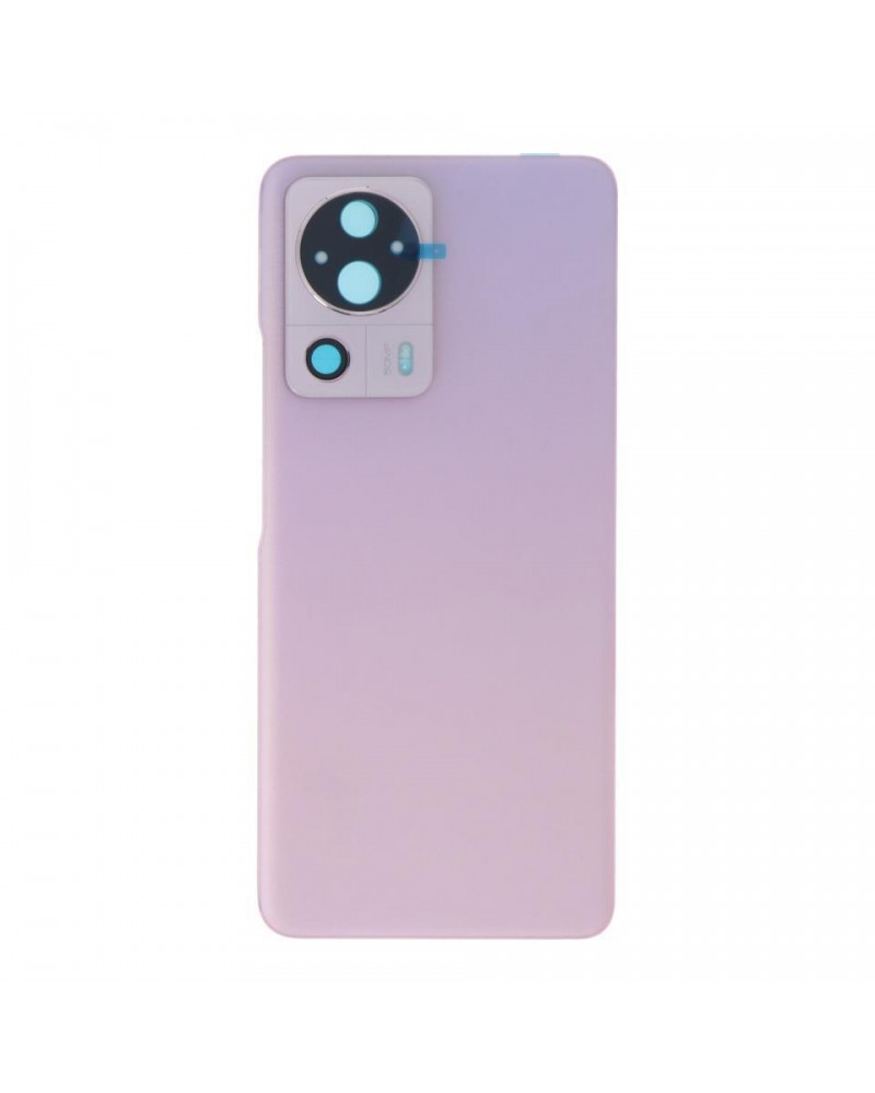 Rear Battery Cover and Camera Lens for Xiaomi Mi 13 Lite 2210129SG - Pink