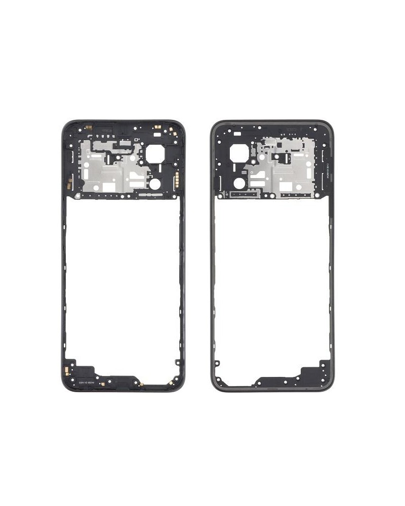 Moldura central para Oppo A77 5G CPH2339 - Preto