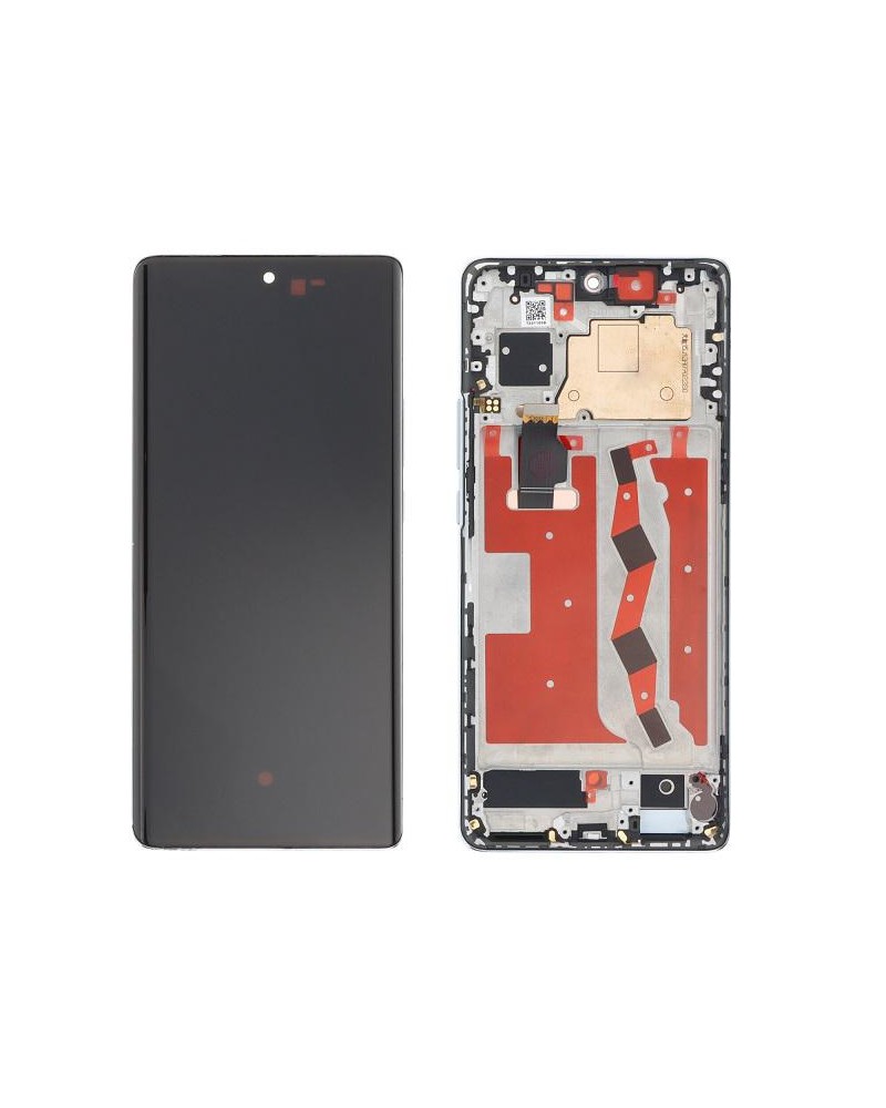 LCD and Touch screen with silver frame for Huawei Nova 10 NCO-AL00