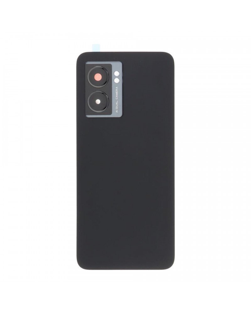 Rear Battery and Camera Lens Cover for Oppo A77 5G CPH2339 - Black