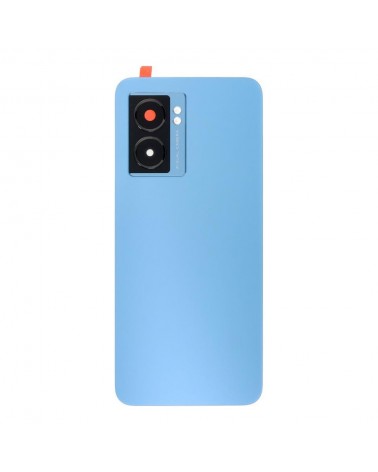 Tapa Trasera de Bateria y Lente de Camara para Oppo A77 5G CPH2339 - Azul