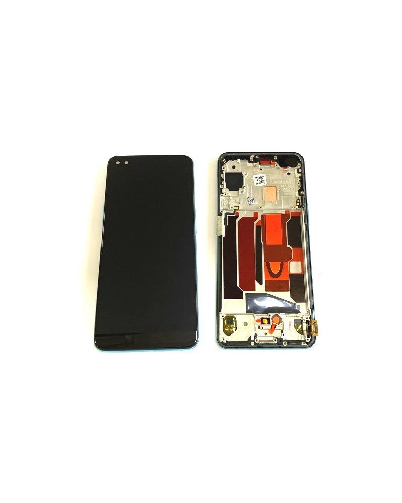 LCD and Touch Screen with Green Frame for Oneplus Nord AC2001 AC2003 Quality Oled