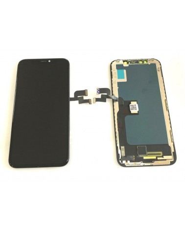 Pantalla Tactil Digitalizador (Flex Largo) Apple iPhone X Negro