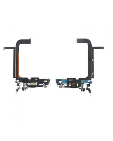 Flex Conector de Carga para Iphone 13 Pro Max - Negro OEM