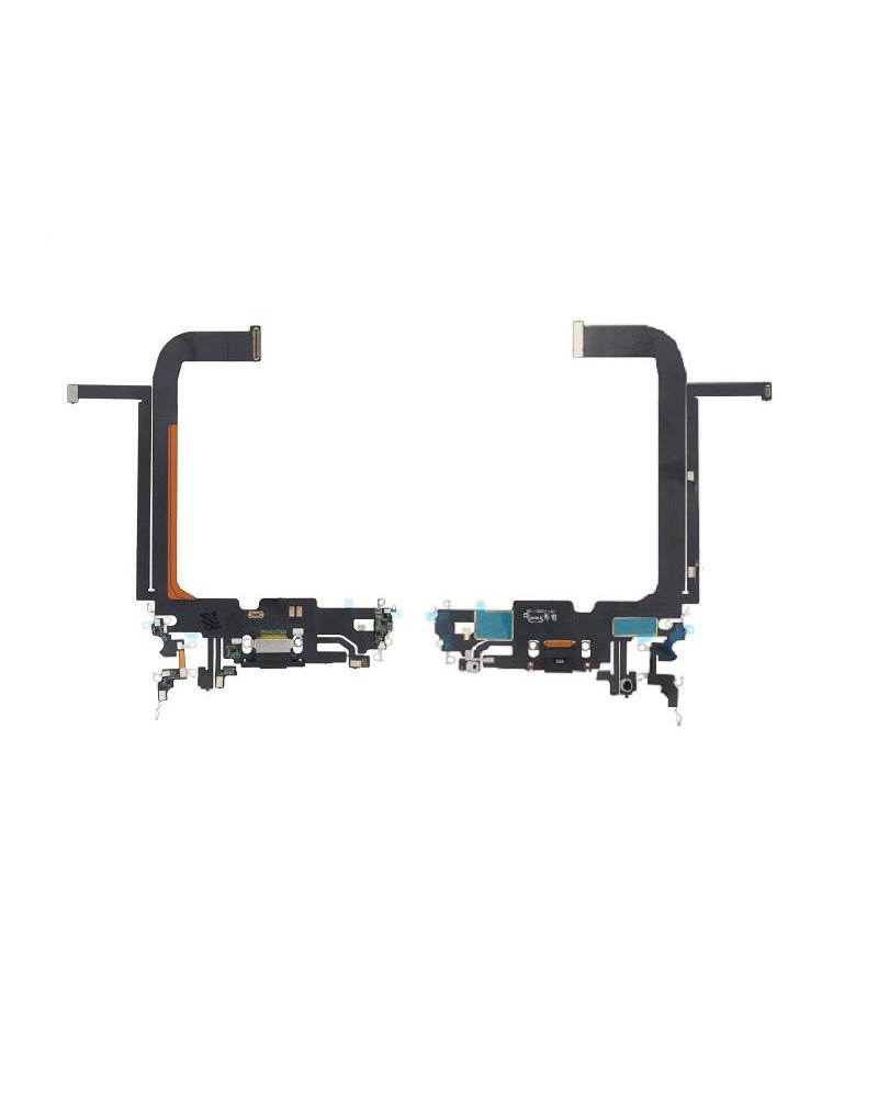 Flex Conector de Carga para Iphone 13 Pro Max - Negro OEM