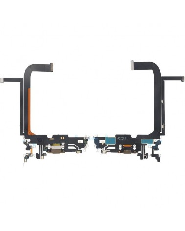 Flex Conector de Carga para Iphone 13 Pro Max - Dorado OEM