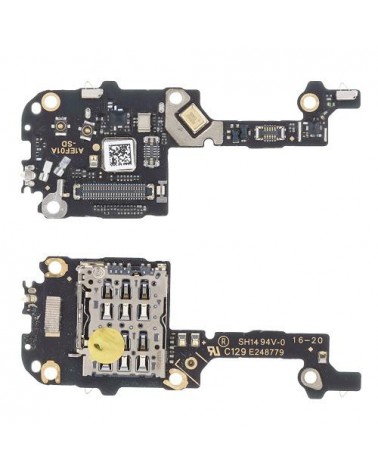 Leitor de Sim e placa de microfone para Oneplus 9 LE2115 LE2113 LE2111