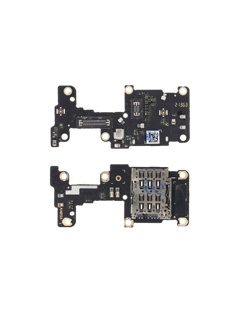 Leitor de Sim e placa de microfone para Realme GT Neo 2 RMX3370