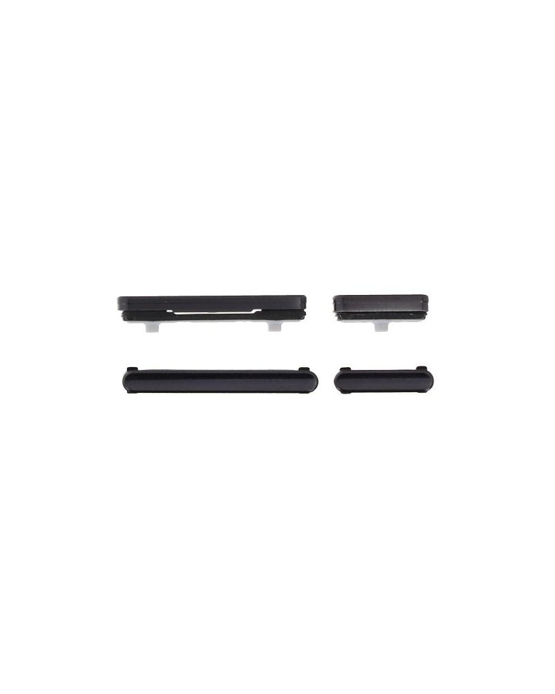 Volume and Power Button Set for Samsung Galaxy S22 S901 S22 Plus S906 - Black