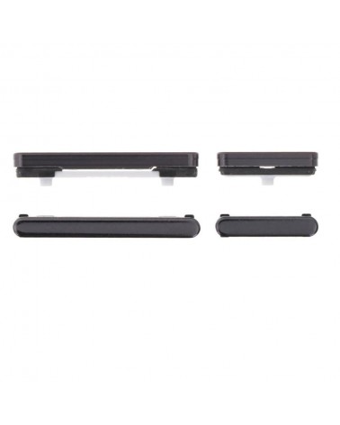 Volume and Power Button Set for Samsung Galaxy S23 Ultra S918 - Black