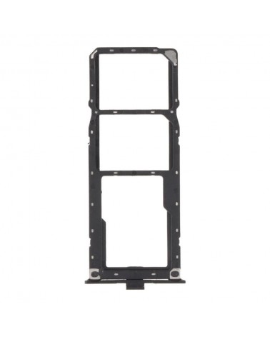 Soporte Tarjeta Dual Sim para Doogee S61   S61 Pro - Negro