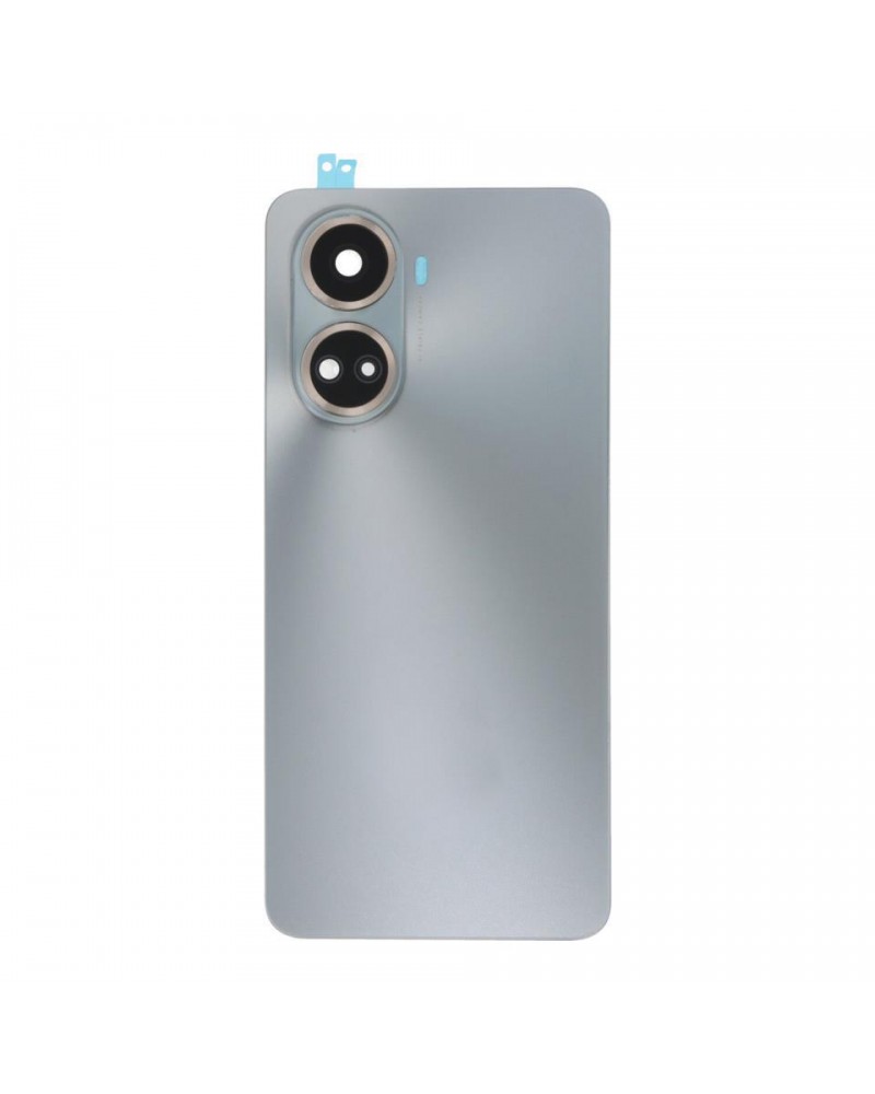 Tampa traseira da bateria e lente da câmara para Huawei Nova 10 SE BNE-LX1 BNE-LX3 - Prata