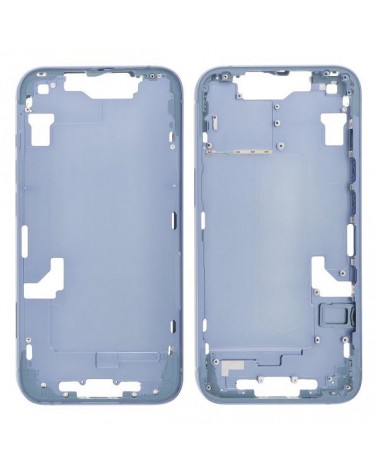 Central Chassis for Iphone 14 - Blue