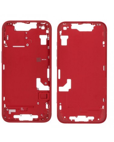 Central Chassis for Iphone 14 - Red