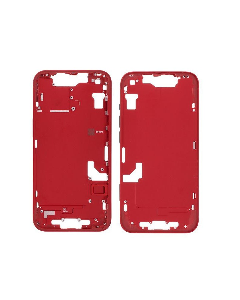 Chassis central para Iphone 14 - Vermelho
