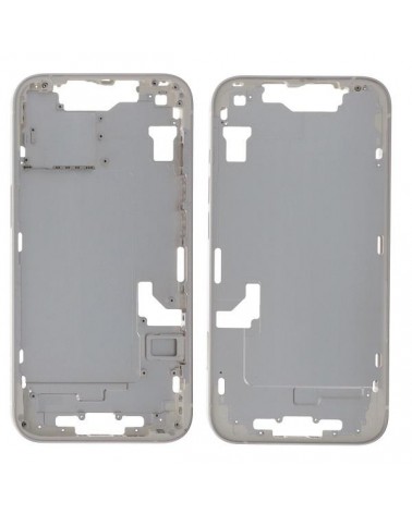 Central Chassis for Iphone 14 - Silver