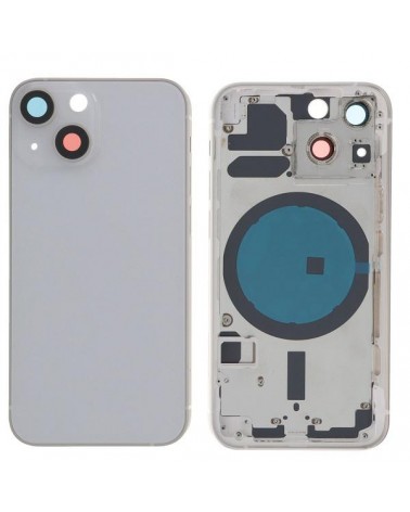 Centre Chassis with Back Cover for Iphone 13 Mini - Silver