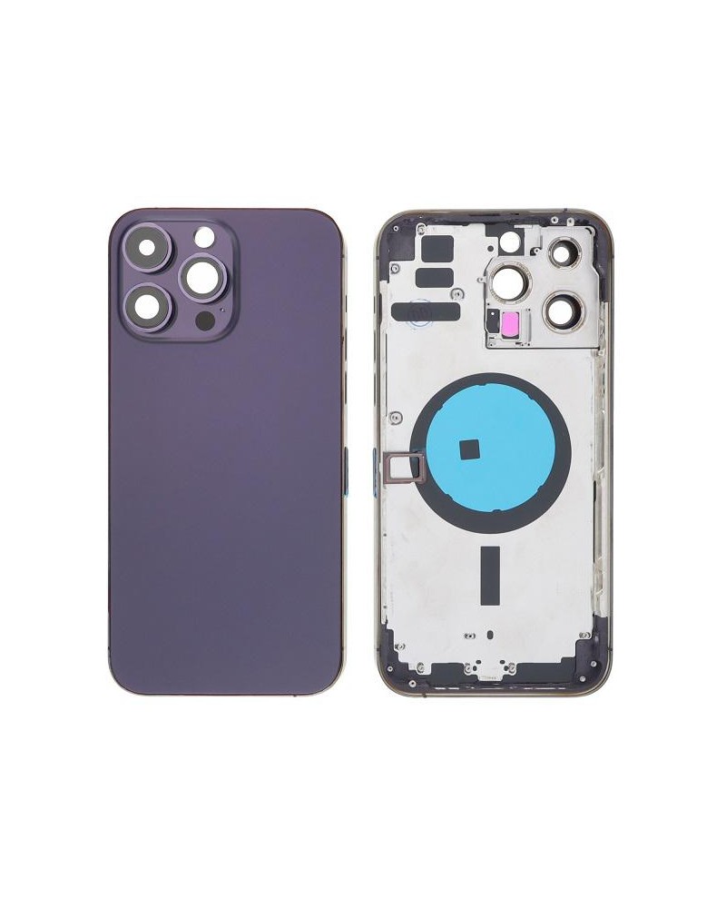 Centre Case with Back Cover for Iphone 14 Pro Max - Lilac