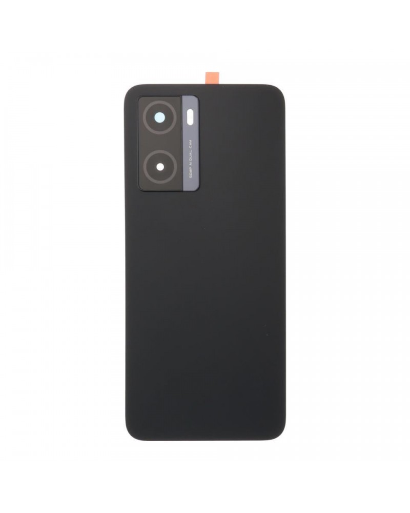 Rear Battery and Camera Lens Cover for Oppo A57s CPH2385 - Black