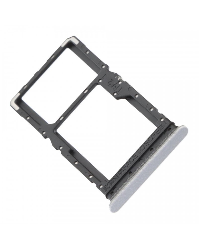 Sim Card Holder for Xiaomi Redmi 12 23053RN02L 23053RN02Y - Silver